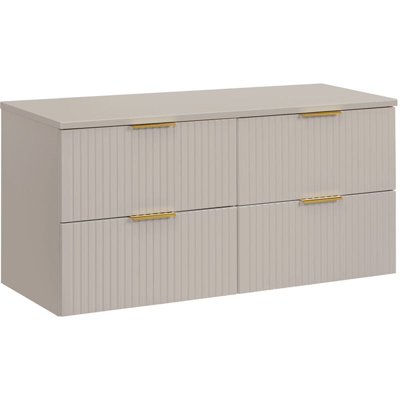 Petits-meubles - Meuble sous-vasque 120cm plan de toilette Adriel Cachemire