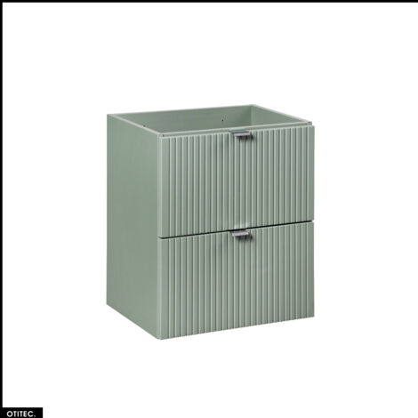 Meuble sous vasque - 50 cm - 2 tiroirs - ROSEAU