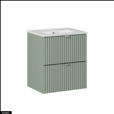 Meuble sous vasque - 50 cm - avec Vasque à encastrer - ROSEAU