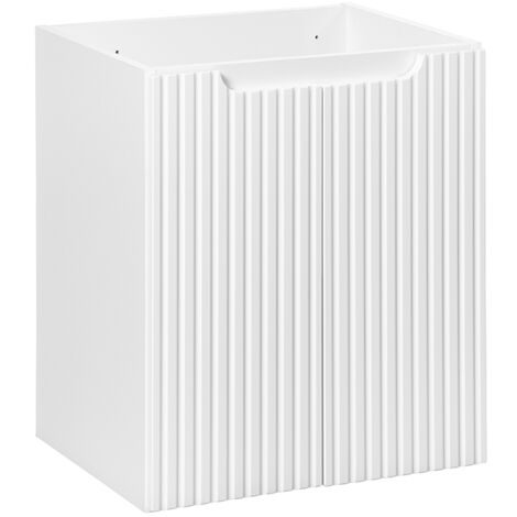 Meuble sous-vasque 50cm 2 portes Riva Blanc