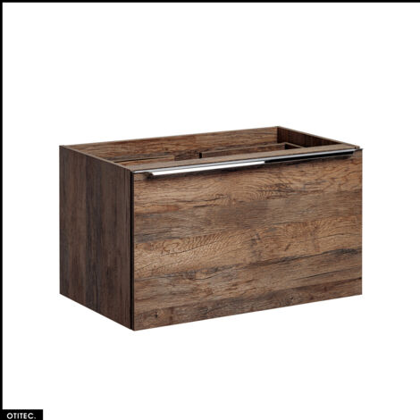 Meuble sous vasque - 60 cm - 2 tiroirs - BOLD OAK