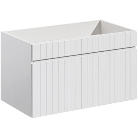 Meuble sous-vasque 80cm Zelie Blanc