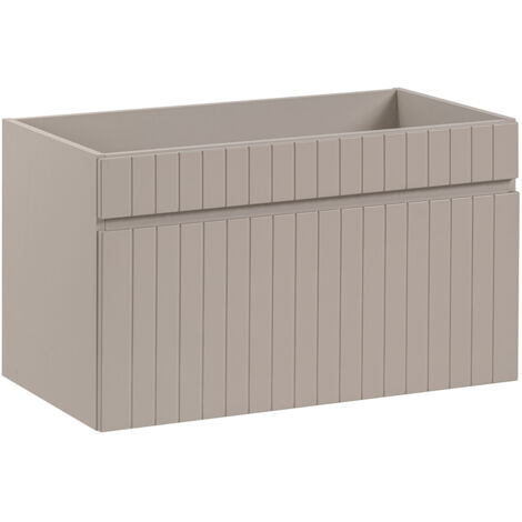 Meuble sous-vasque 80cm Zelie Cachemire