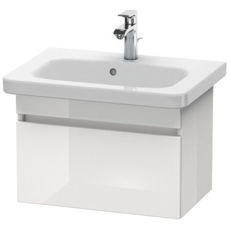 Meuble sous-vasque DURASTYLE 368x580x398mm lin/blanc mat