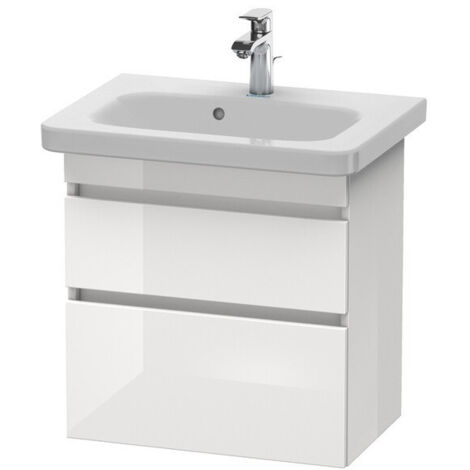 Meuble sous-vasque DURASTYLE 368x580x610mm lin/blanc mat