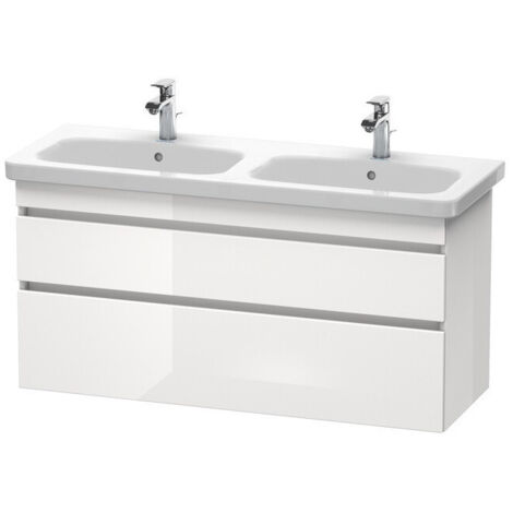 Meuble sous-vasque DURASTYLE 448x1230x610mm blanc mat