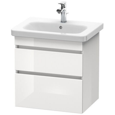Meuble sous-vasque DURASTYLE 448x580x610mm blanc brillant