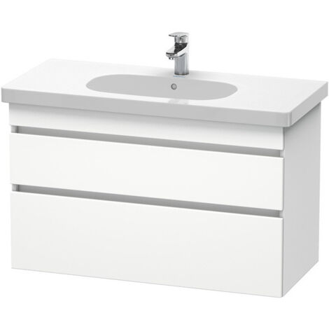 Meuble sous-vasque DURASTYLE 453x1000x610mm blanc mat