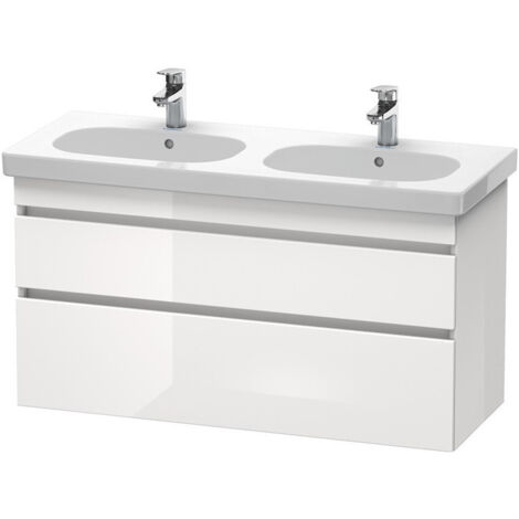 Meuble sous-vasque DURASTYLE 453x1150x610mm blanc brillant