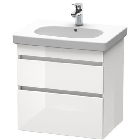 Meuble sous-vasque DURASTYLE 453x600x610mm blanc mat