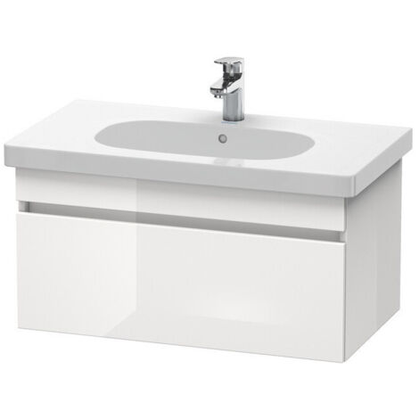 Meuble sous-vasque DURASTYLE 453x800x398mm lin/blanc mat