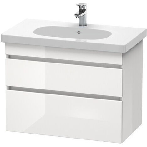 Meuble sous-vasque DURASTYLE 453x800x610mm blanc mat