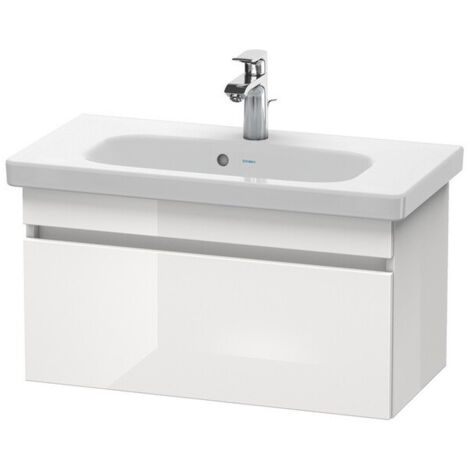Meuble sous-vasque DURASTYLE 730x350mm graphit matt/blanc mat