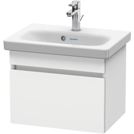 Meuble sous-vasque Duravit DURASTYLE COMPACT 398x500x368mm blanc mat/blanc mat