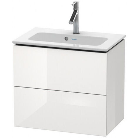 Meuble sous-vasque Duravit L-CUBE Compact 550x620x391mm lin