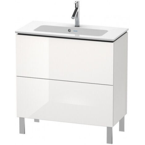 Meuble sous-vasque Duravit L-CUBE Compact 704x820x391mm beton