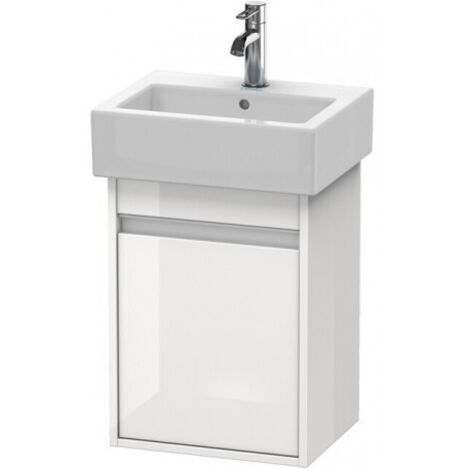 Meuble sous-vasque KETHO 320x400x550mm ouverture droite beton
