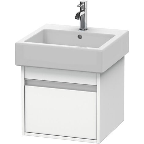 Meuble sous-vasque KETHO 440x450x410mm blanc mat