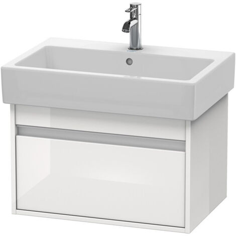 Meuble sous-vasque KETHO 440x650mm blanc brillant
