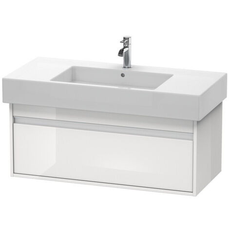 Meuble sous-vasque KETHO 455x1000x410mm blanc mat