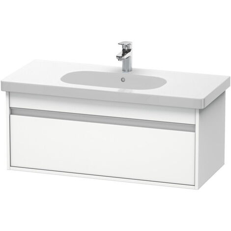 Meuble sous-vasque KETHO 455x1000x410mm blanc mat