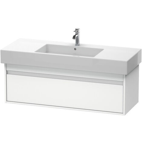 Meuble sous-vasque KETHO 455x1200x410mm blanc mat