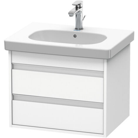 Meuble sous-vasque KETHO 455x600x480mm blanc mat