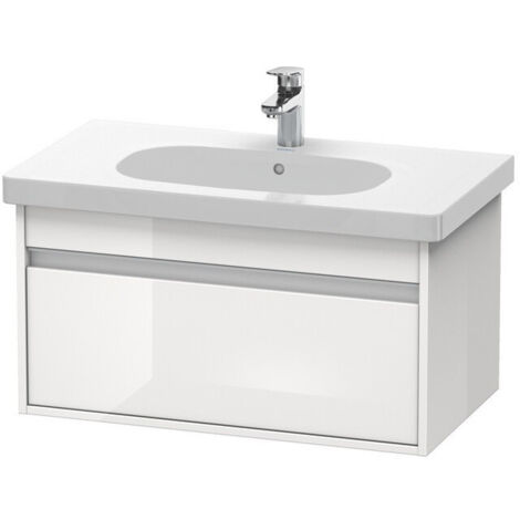 Meuble sous-vasque KETHO 455x800x410mm blanc mat