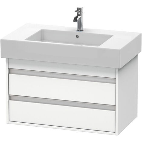Meuble sous-vasque KETHO 455x800x480mm blanc mat