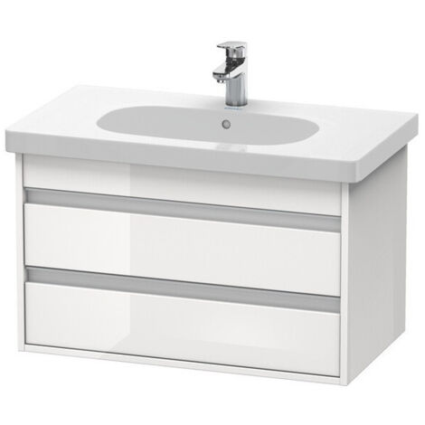 Meuble sous-vasque KETHO 465x800x480mm blanc mat