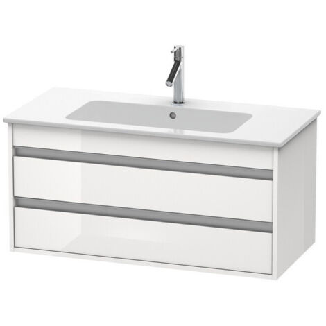 Meuble sous-vasque KETHO 480x1000x475mm blanc brillant