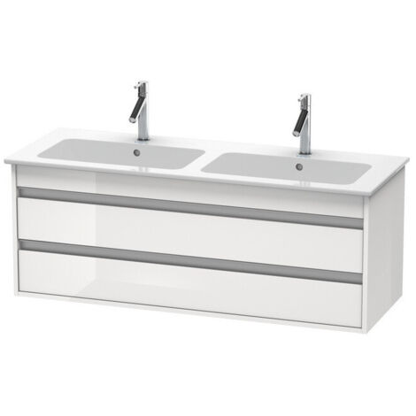 Meuble sous-vasque KETHO 480x1270x475mm blanc mat