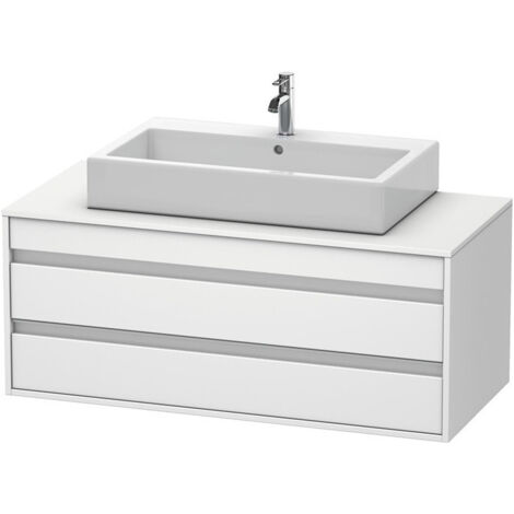 Meuble sous-vasque KETHO 550x1200x496mm blanc mat