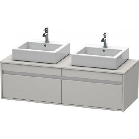 Meuble sous-vasque KETHO 550x1400x426mm beton