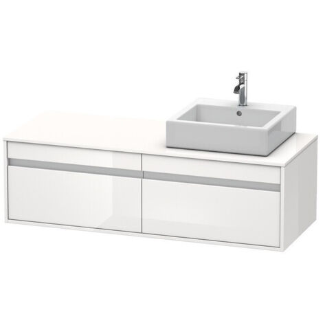 Meuble sous-vasque KETHO 550x1400x426mm blanc mat