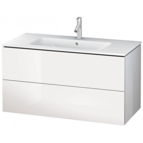 Meuble sous-vasque L-CUBE 1020x481x550mm lin
