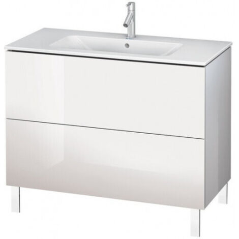 Meuble sous-vasque L-CUBE 1020x481x704mm lin