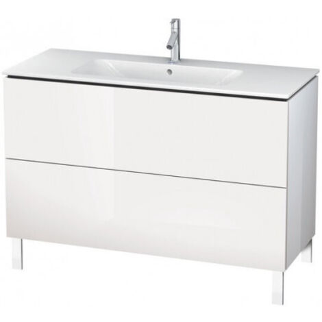 Meuble sous-vasque L-CUBE 1220x481x704mm beton