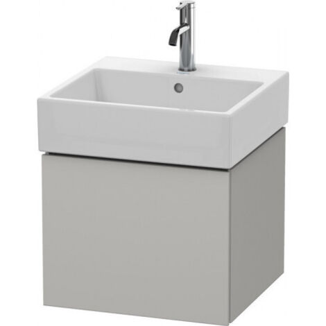 Meuble sous-vasque L-CUBE 394x484x459mm beton