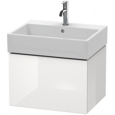 Meuble sous-vasque L-CUBE 394x584x459mm lin