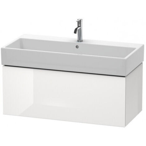 Meuble sous-vasque L-CUBE 394x984x459mm beton