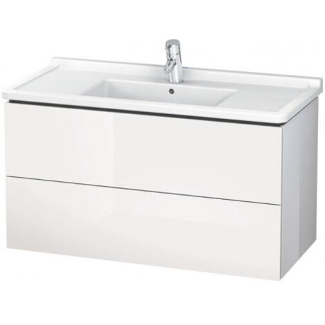Meuble sous-vasque L-CUBE 469x1020x558mm beton