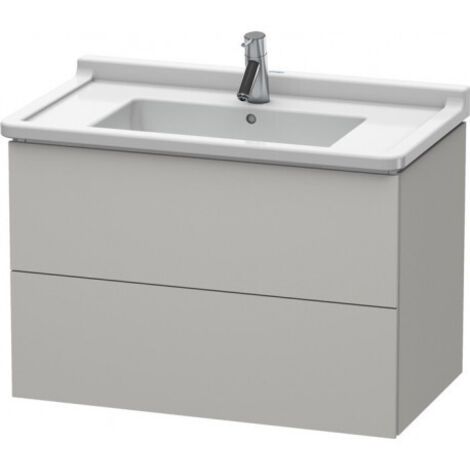 Meuble sous-vasque L-CUBE 469x820x558mm beton