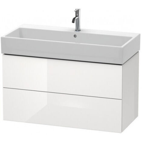 Meuble sous-vasque L-CUBE 544x984x459mm beton