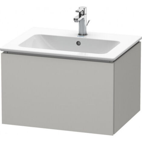 Meuble sous-vasque L-CUBE 620x481x400mm beton