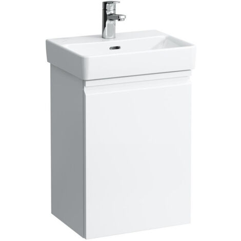 Meuble sous-vasque LAUFEN PRO S 415 x 580 x 320 mm charnière droite chêne clair LAUFEN