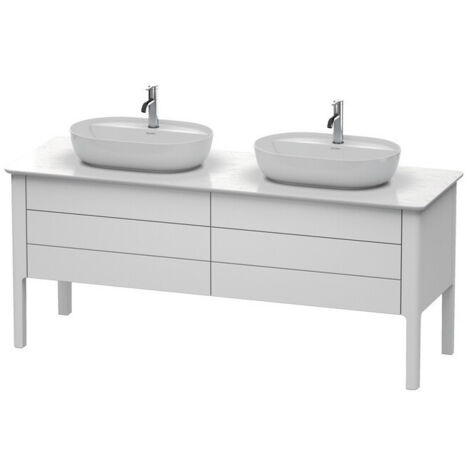 Meuble sous-vasque LUV 743x1783x570mm blanc nordique
