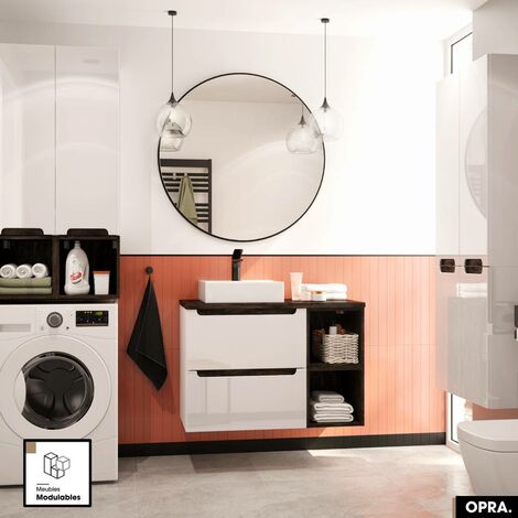 Meuble sous vasque OPRA Blanc 60 × 60 × 45 cm