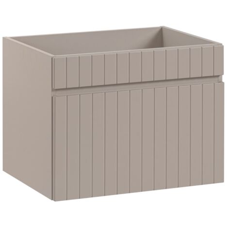 Meuble sous vasque suspendu ICONIC CASHEMIRE 60 cm