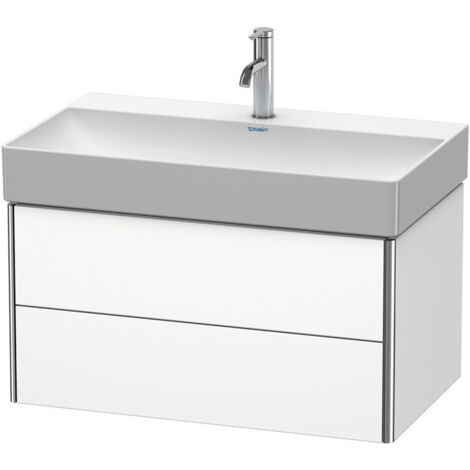 Meuble sous-vasque XSQUARE 397x784x460mm blanc mat